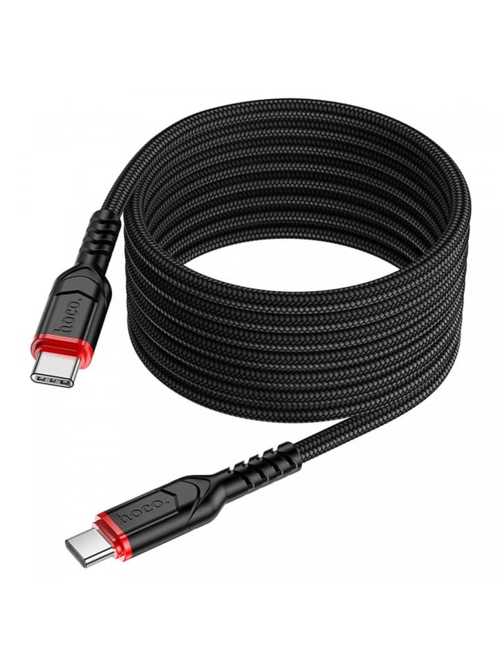 HOCO HOCO Ladekabel / Datenkabel Typ C zu Typ C PD 60W VICTORY in Schwarz günstig kaufen onesize