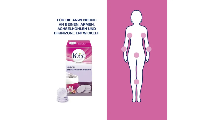 Veet SpaWax Ersatz-Wachsscheiben