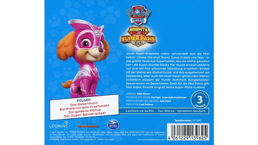 PAW Patrol CD 29
