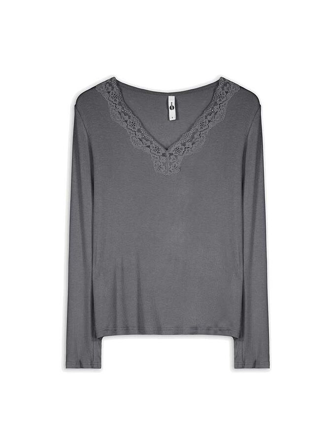 Langarmshirt - LENZING™ ECOVERO™
