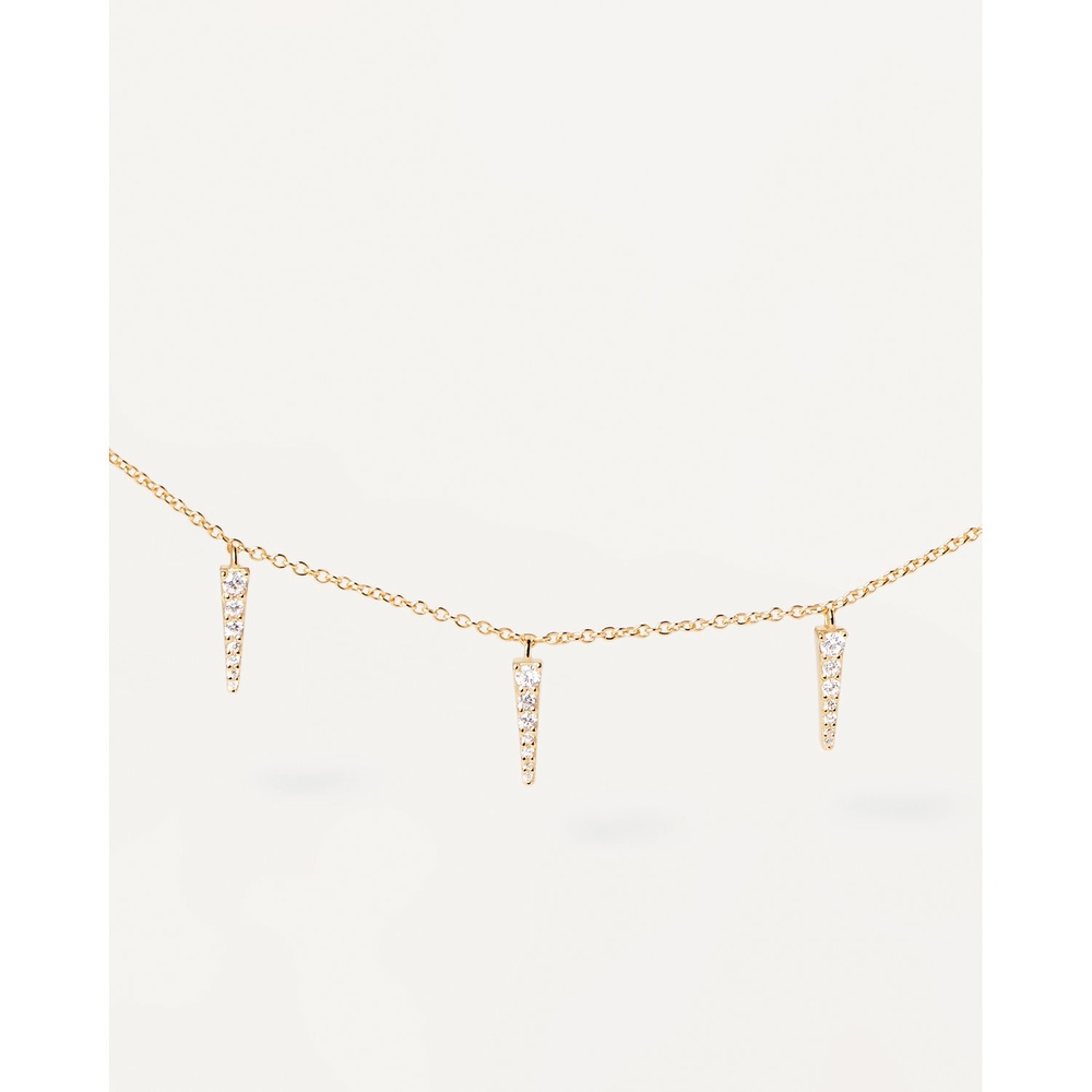 P D Paola Chaînette 925 Argent collier