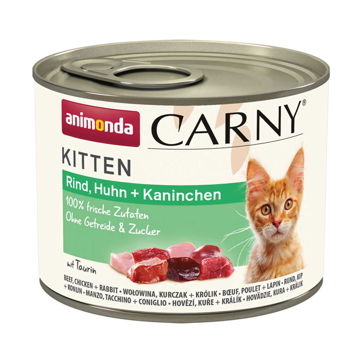 animonda Carny Kitten Rind, Huhn + Kaninchen kaufen bei ZooRoyal
