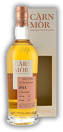 Miltonduff Càrn Mòr Strictly Limited 10 Years 2011/2021 Bourbon Barrel 47,5% Miltonduff Càrn Mòr Strictly Limited 10 Years 2011/2021 Bourbon Barrel 47,5%  Alter 11/21 - 0,7	 Liter - Vol 47,5%