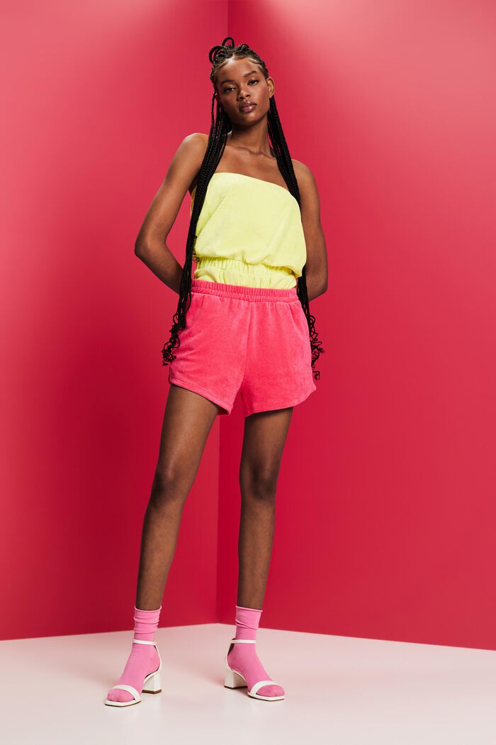 Recycelt: Strand-Jumpsuit aus Frottee