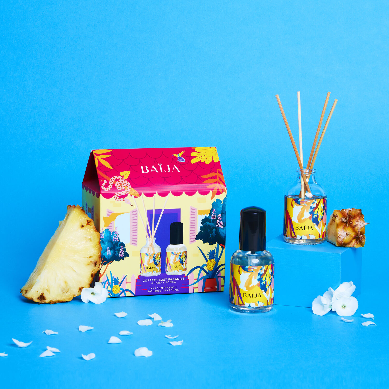 baïja Lost Paradise Coffret Parfum d'Intérieur 50 ml et Bouquet Parfumé 50 ml