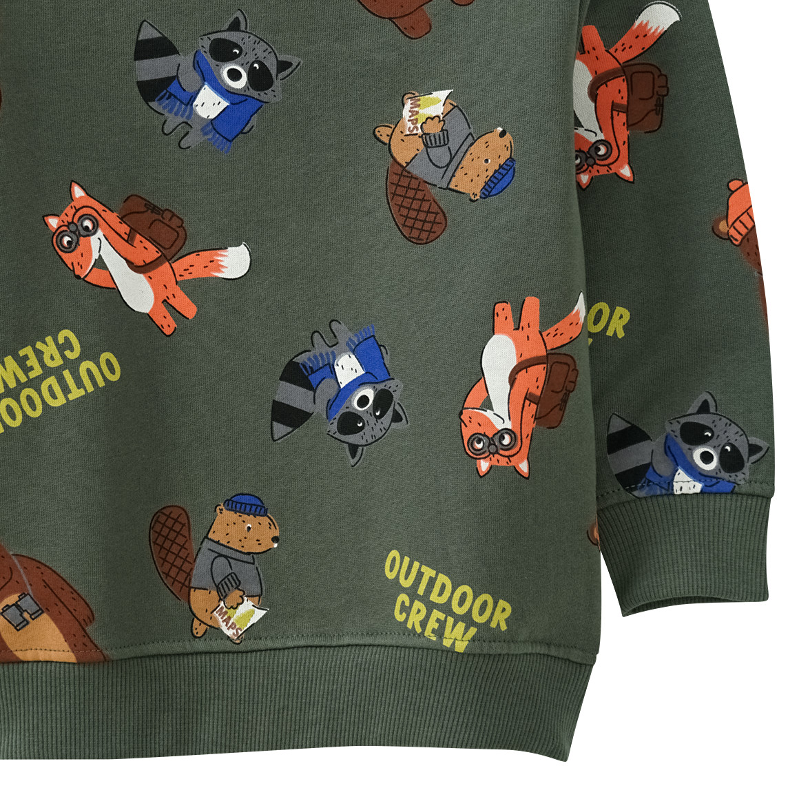 Kinder Sweatshirt mit Allover-Print