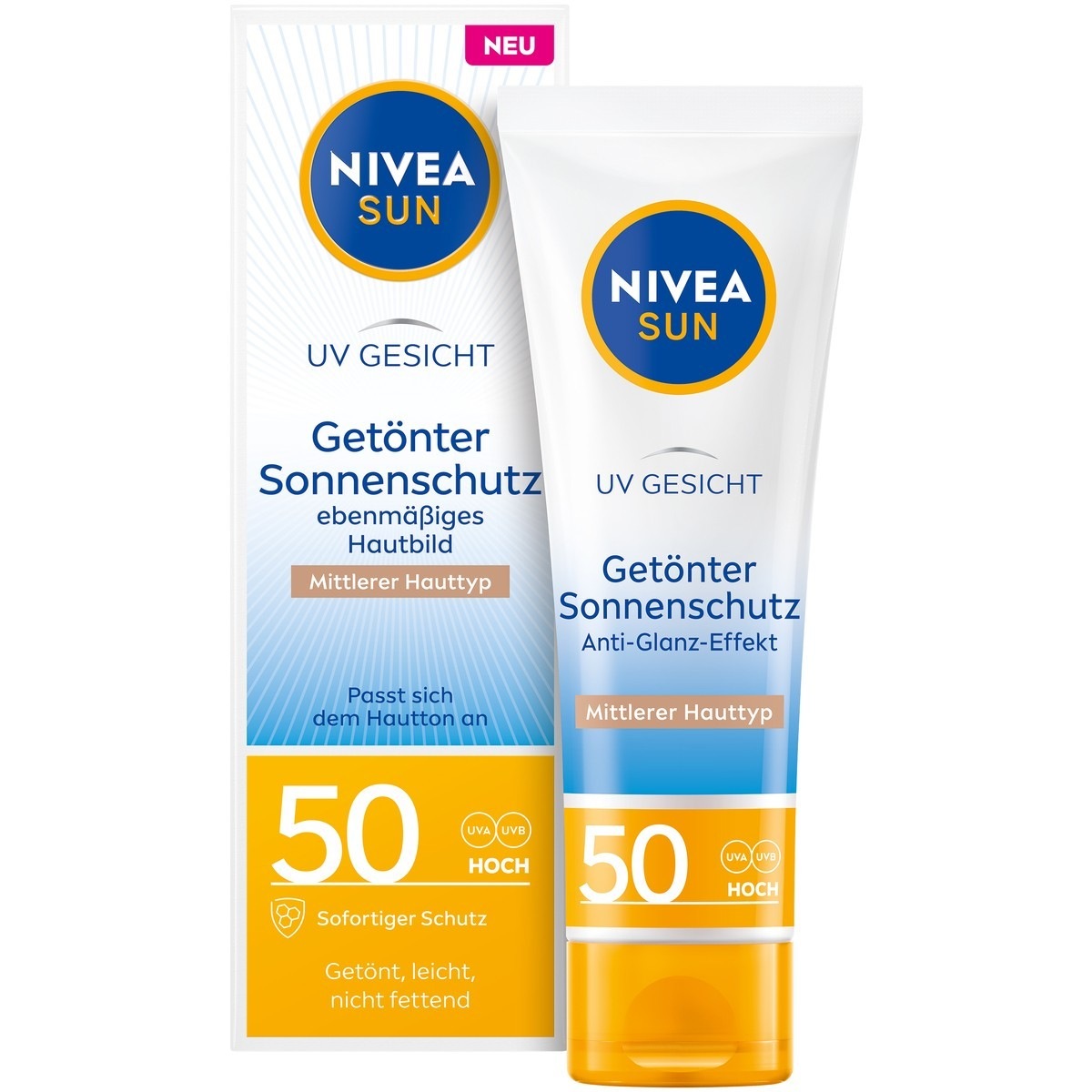 UV Gesicht Getönter Sonnenschutz