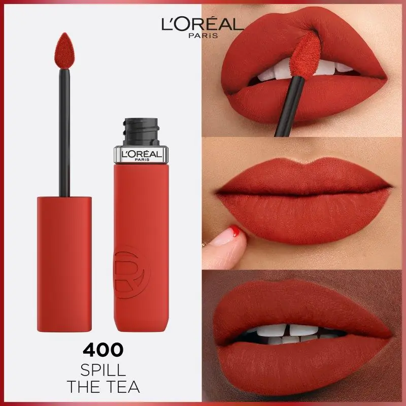 L'Oréal Paris Matte Resistance Liquid Lipstick 400 Spill the Tea