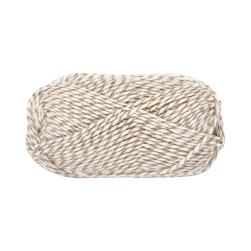 Trysil Raggegarn klassisk 80% ull, natur/brun