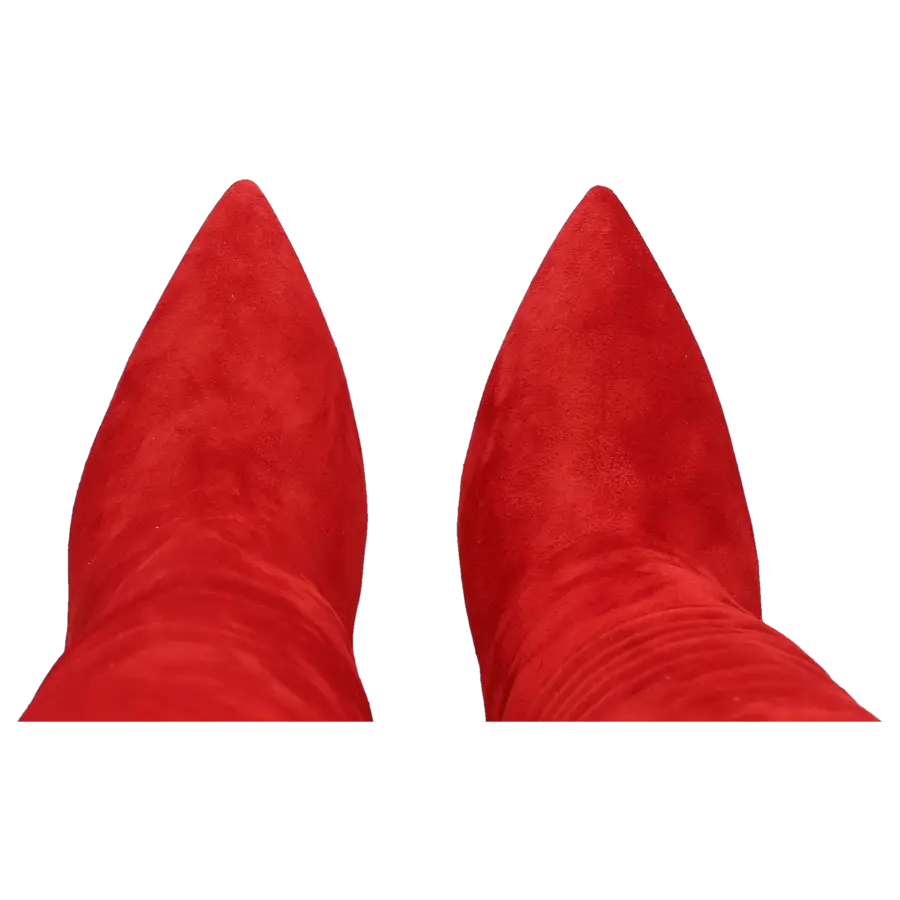 Paris Texas - Stiefel PX133 Veloursleder - rot