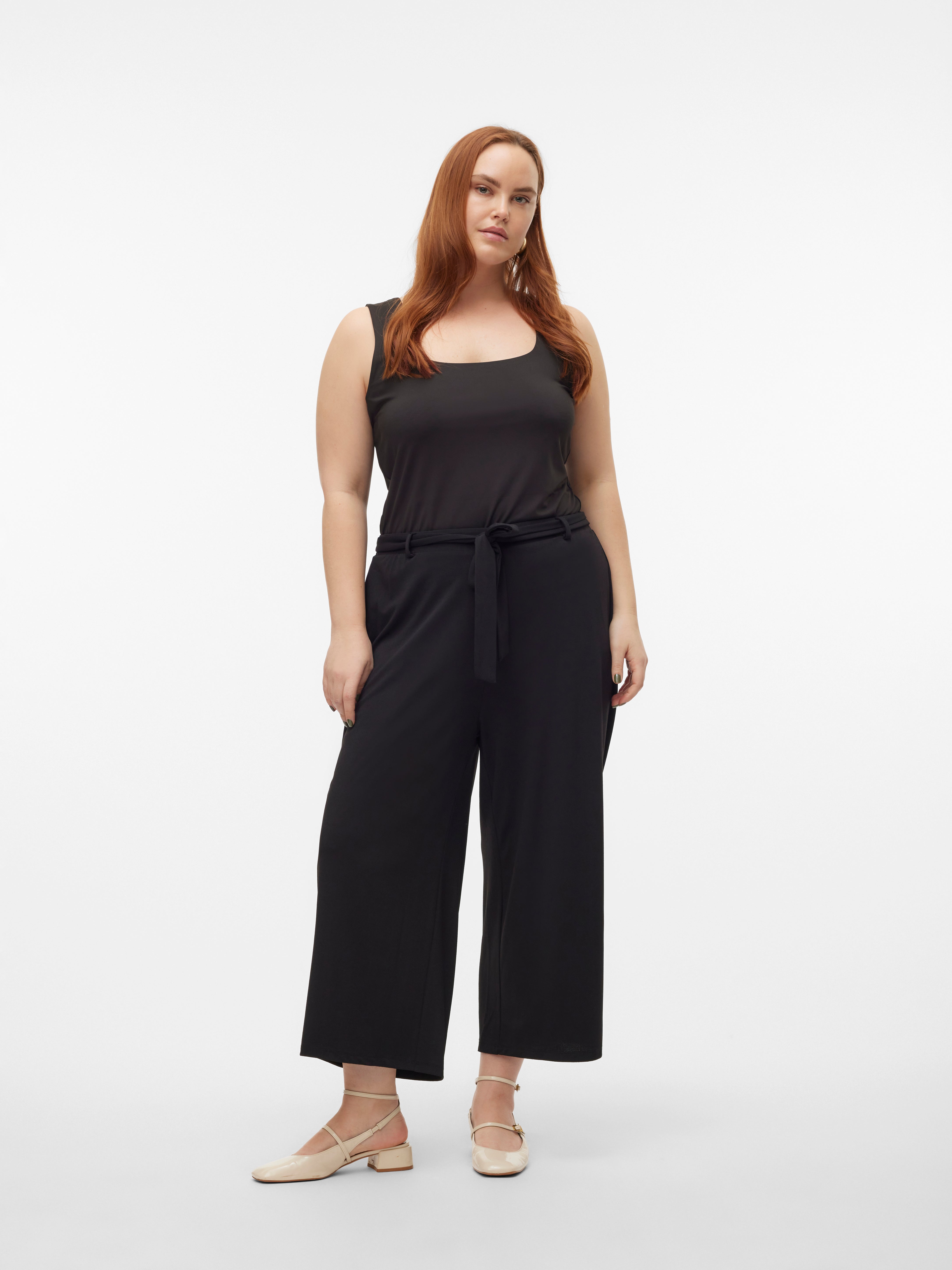 VMMILLA Hohe Taille Culottehose