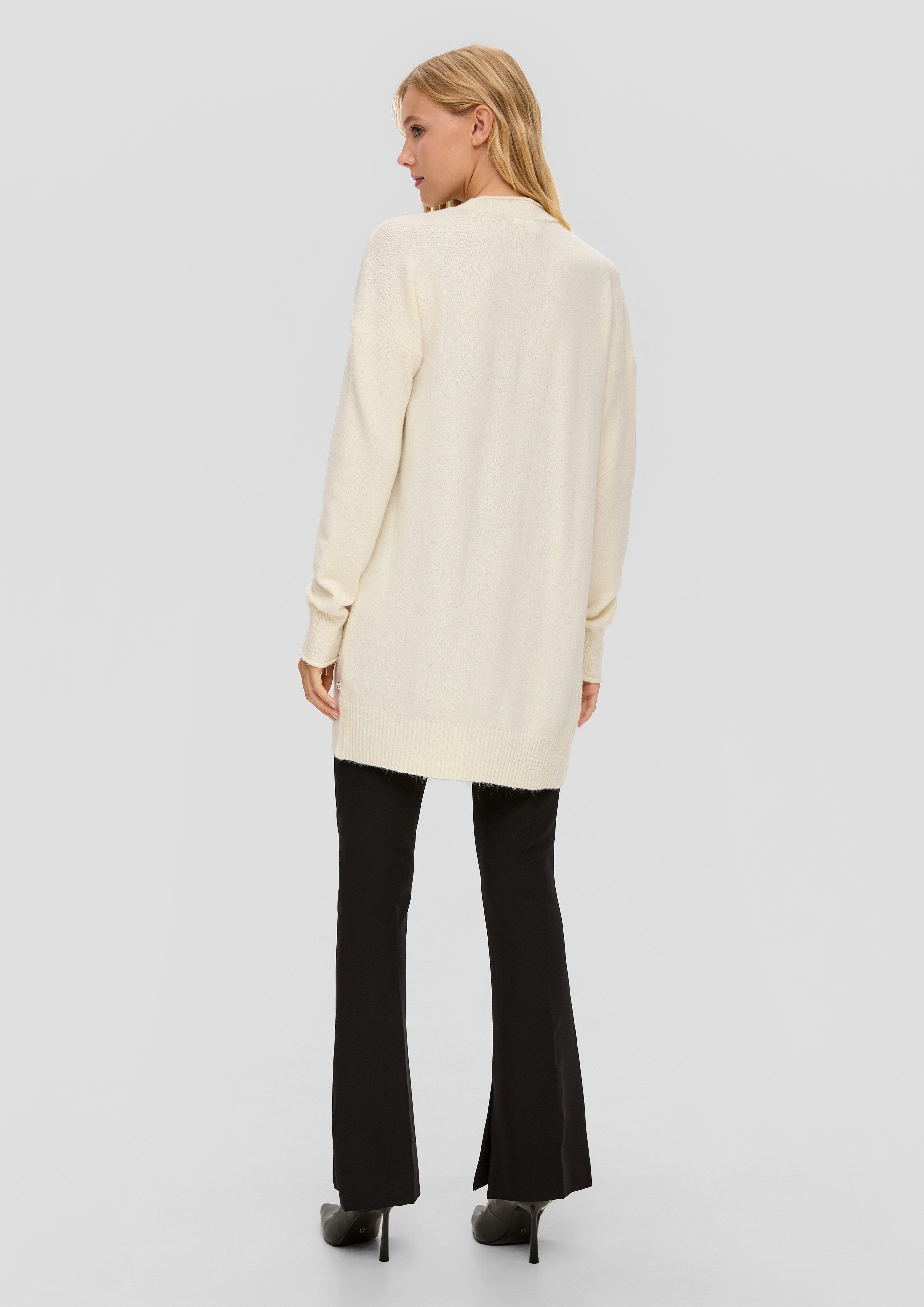 Strickjacke mit Rollsäumen  2135389-07W0