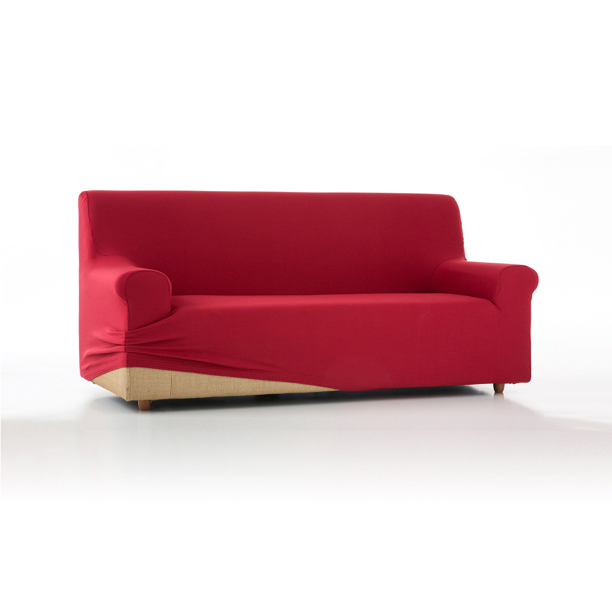Housse unie fauteuil canapé bi-extensible