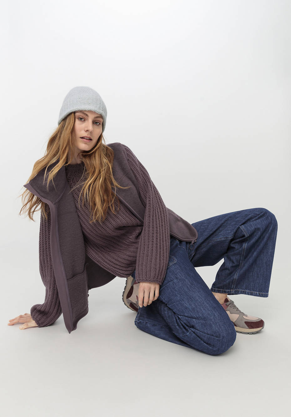 Wollfleece Weste aus reiner Bio-Merinowolle