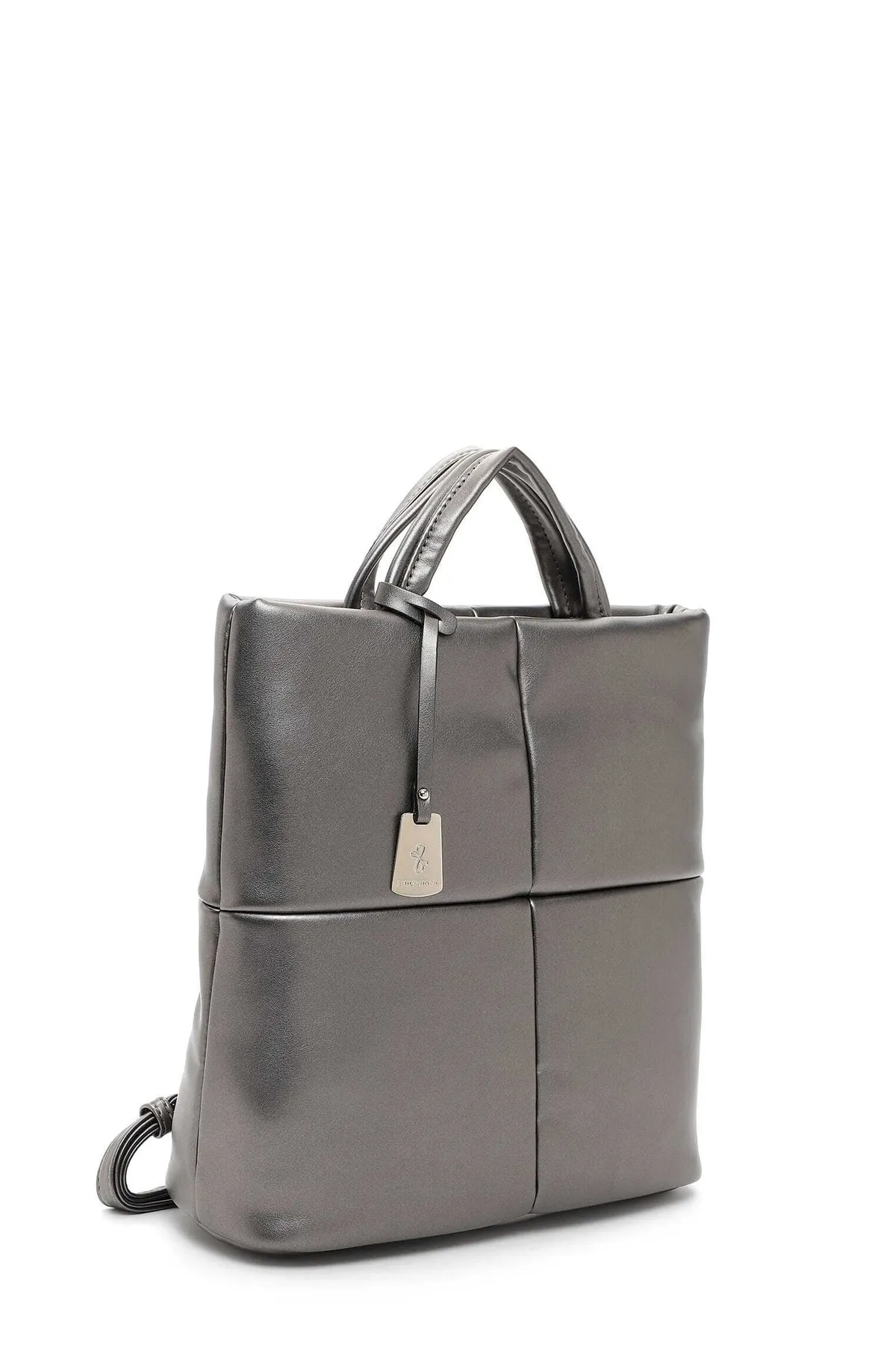 Emily & Noah  Rucksack - Silberfarben - Unifarben