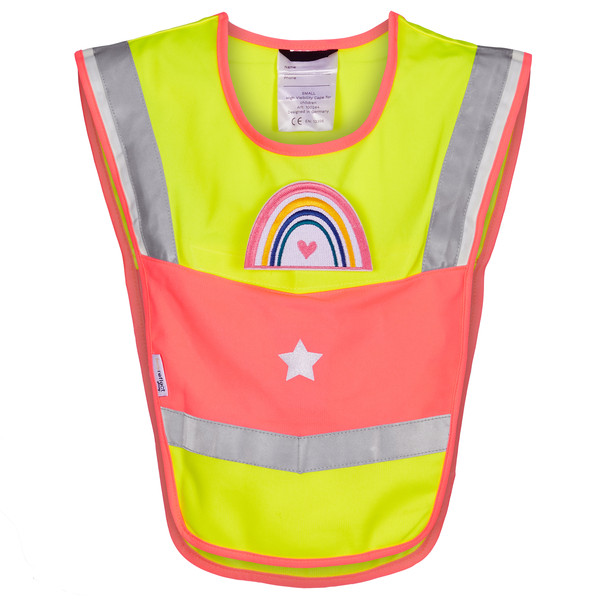 LED HIGH VISIBILITY CAPE Kinder - Weste