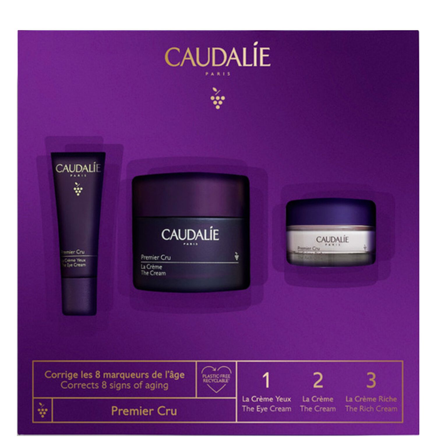 Caudalie Premier Cru Coffret Anti-Age - 3 Produits