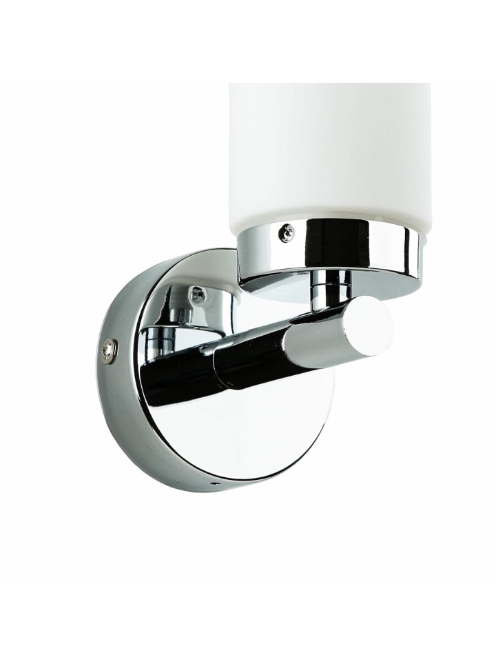 Licht-Erlebnisse Wandlampe in Chrom Weiß günstig kaufen onesize
