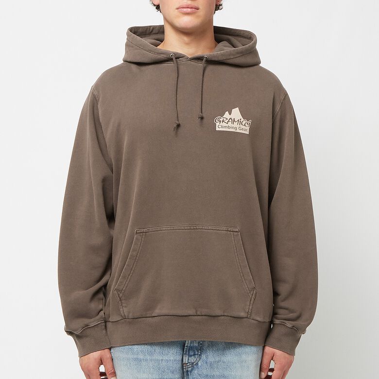 Gramicci Climbing Gear Hooded Sweatshirt brown pigment