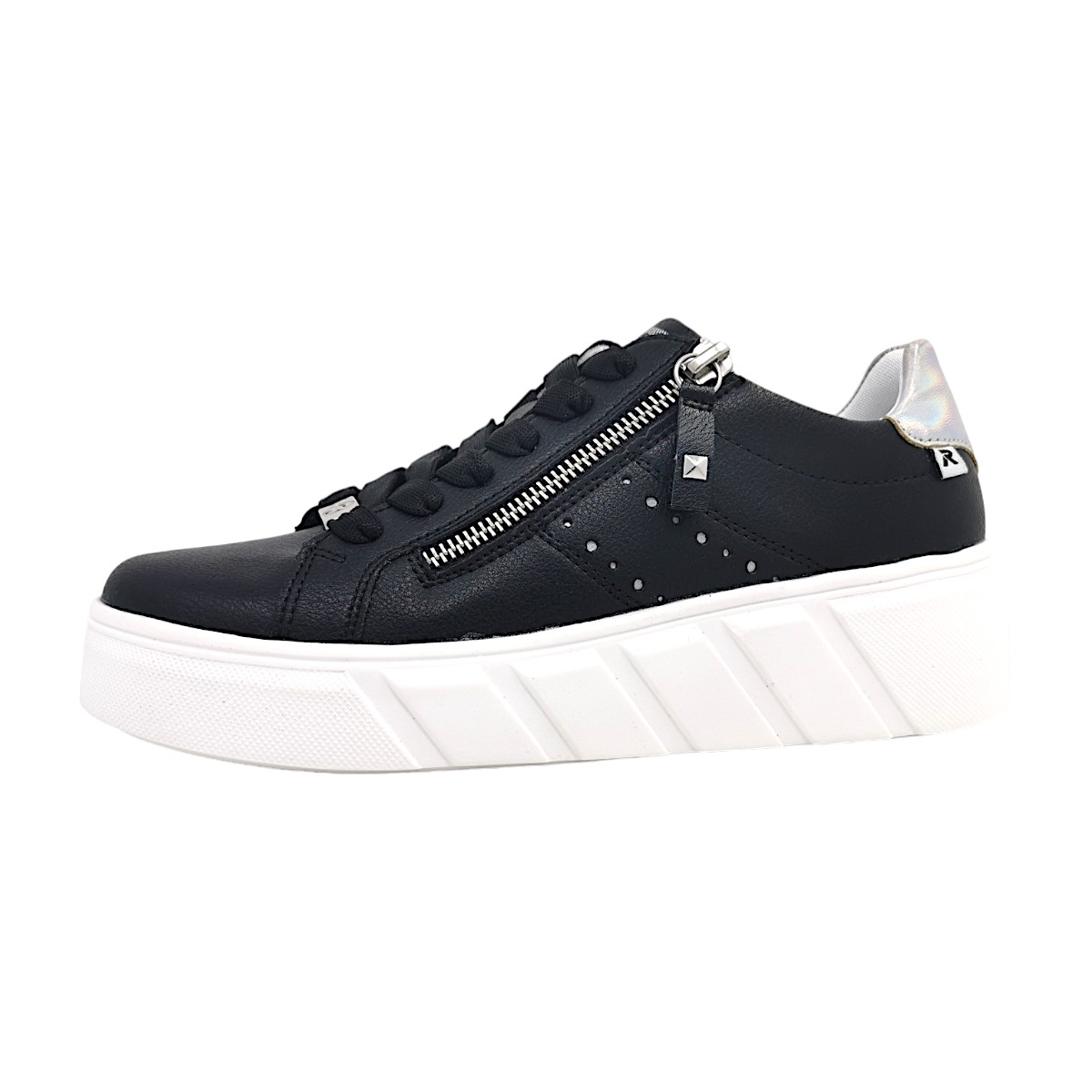 Rieker Rock/Lorica/Dickson W0505-00 Schwarz 00 Schwarz/ Perlmutt