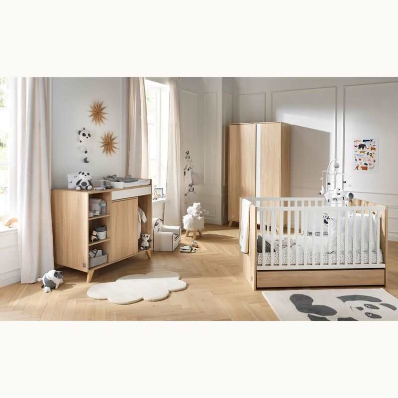 Lit bébé évolutif en lit junior Little big bed Nova