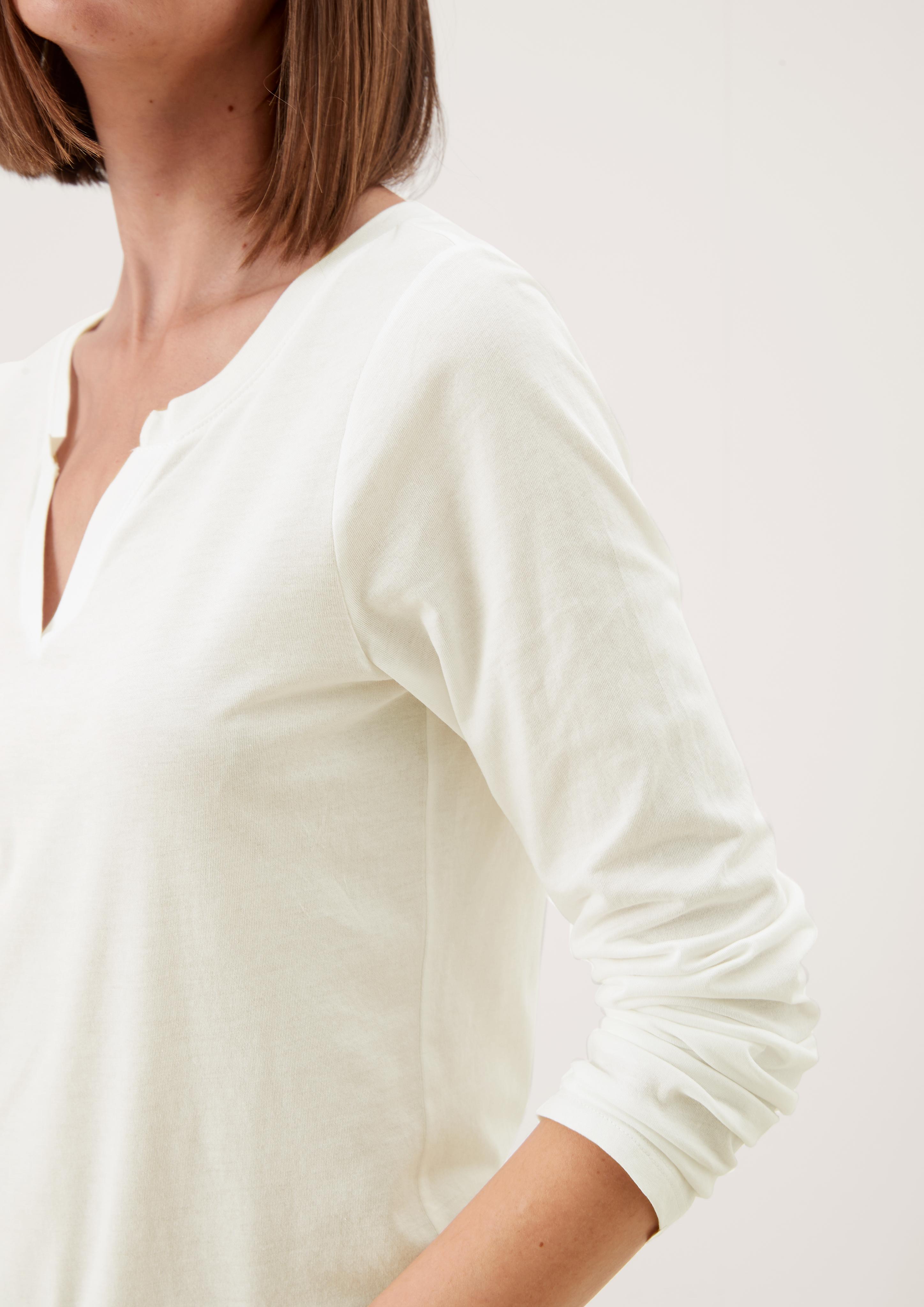 Langarmshirt im cleanen Look  45.899.31.X014-0200