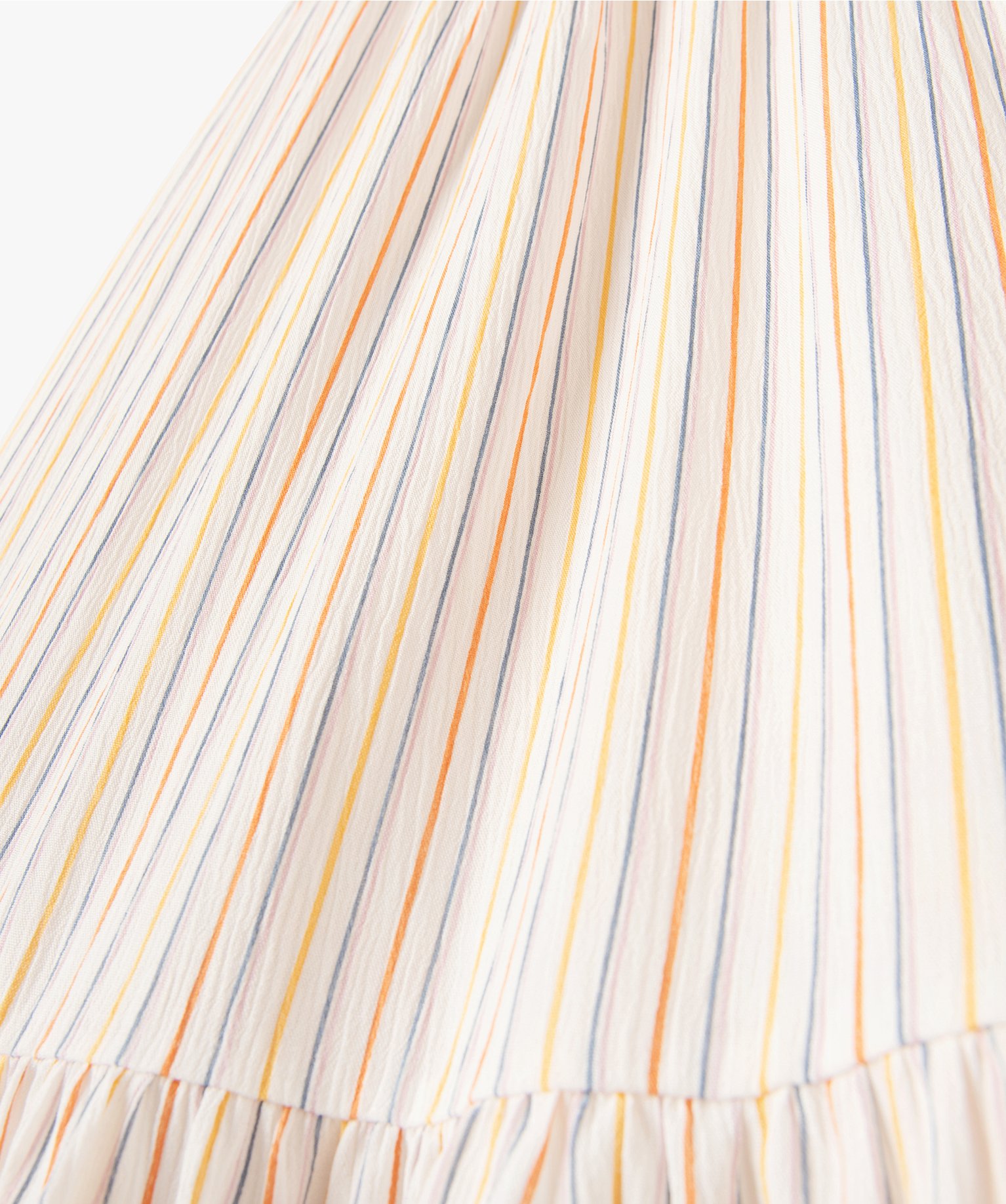 Robe fille ample et fluide à motifs raye | GEMO