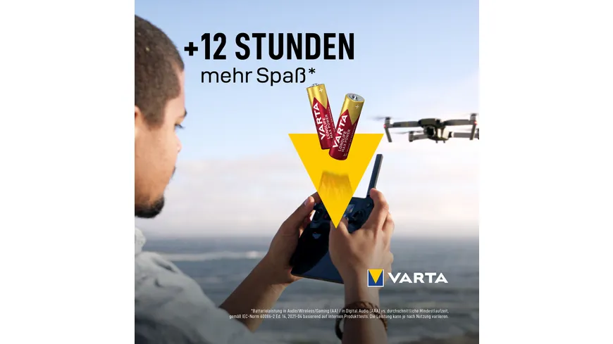 VARTA LONGLIFE Max Power Mignon AA Blister 4