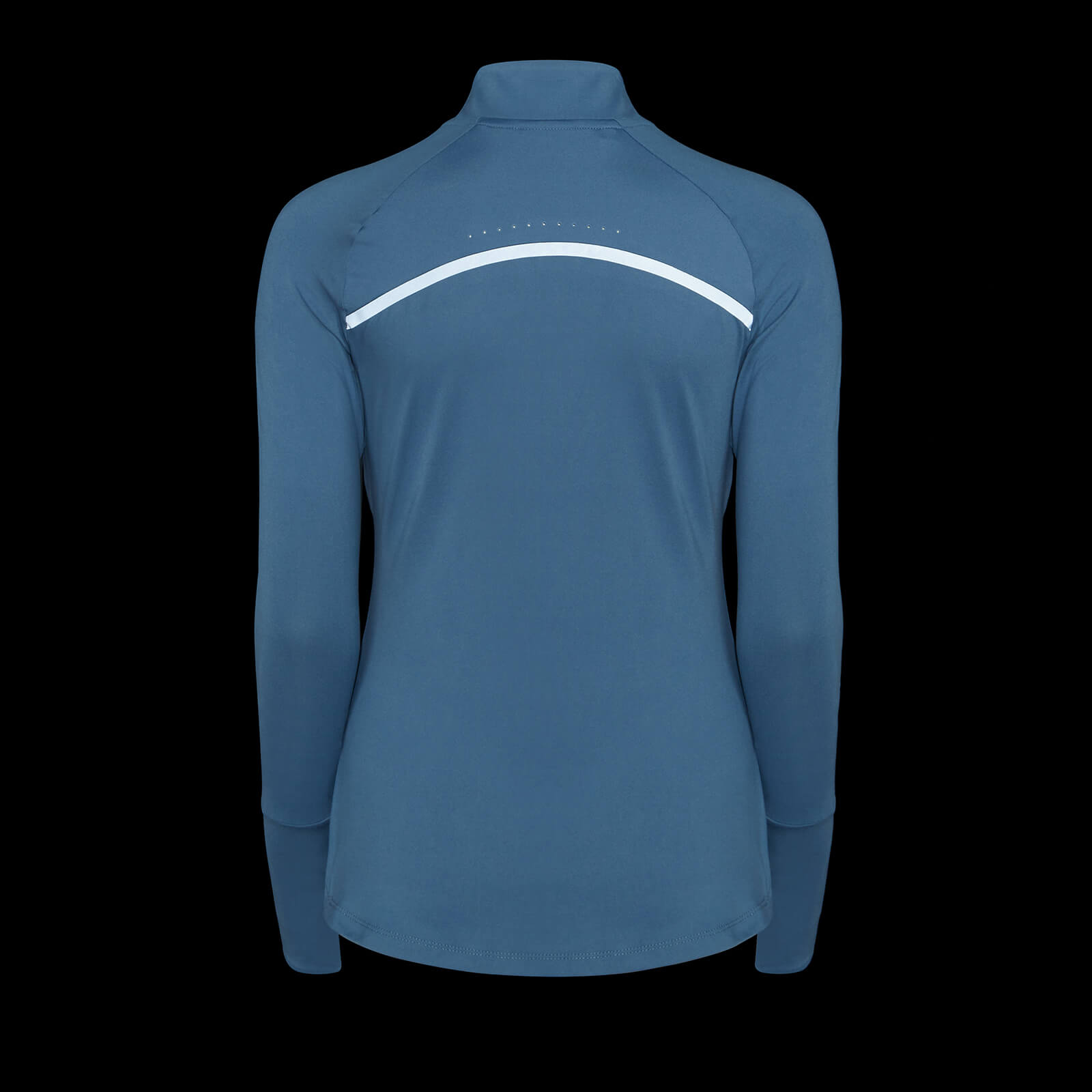 Haut à fermeture éclair ¼ MP Velocity Ultra pour femmes – Bleu gris