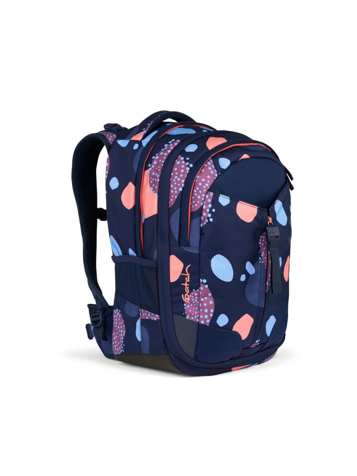 Satch Schulrucksack Coral Reef in dunkelblau günstig kaufen onesize