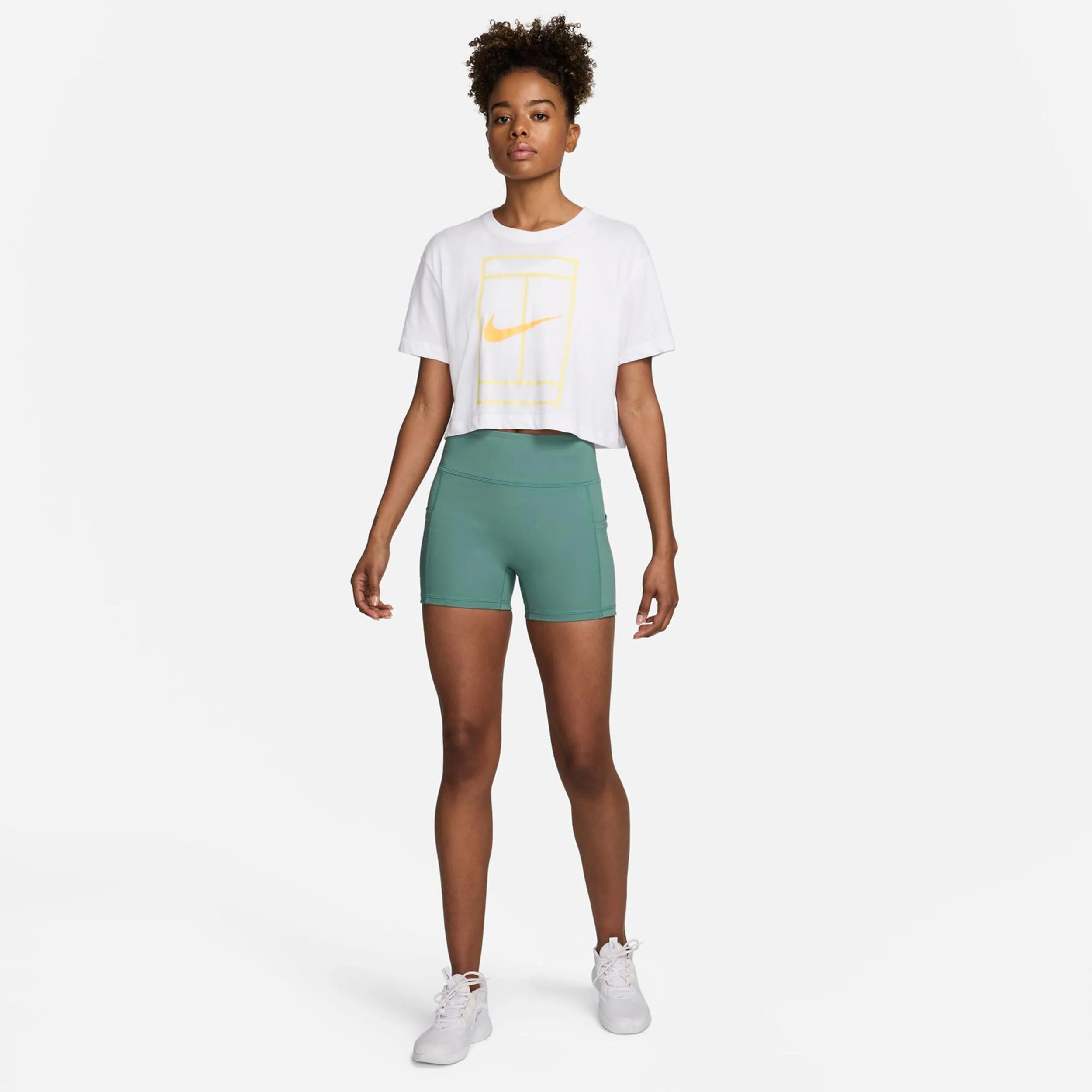 Dri-Fit Advantage Ballshort Damen - Dunkelgrün