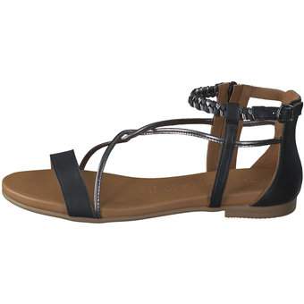 Tamaris Sandale in schwarz