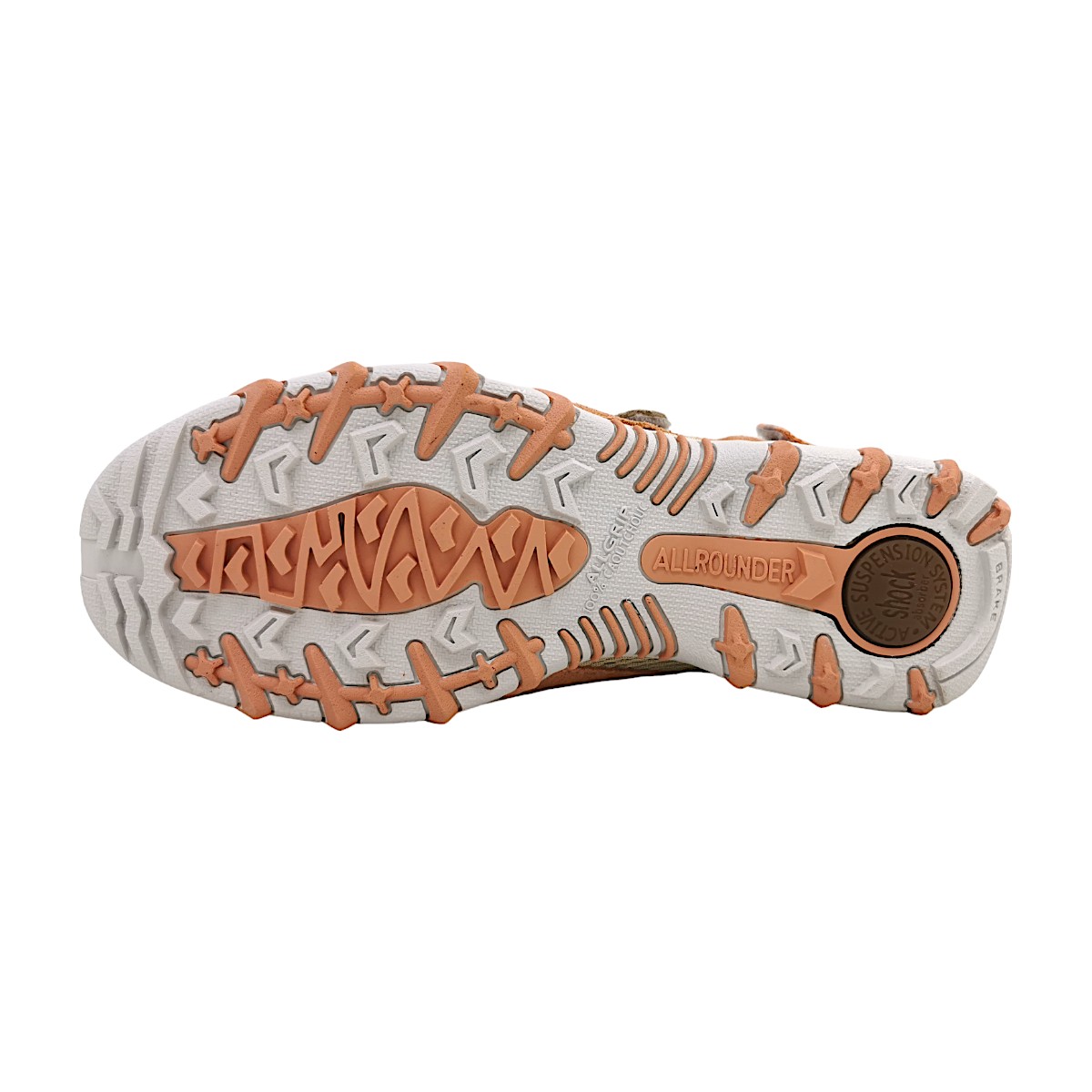 Allrounder by Mephisto NIRO MULTI C. SUEDE 75 2007852 Orange Masai/ Lamb