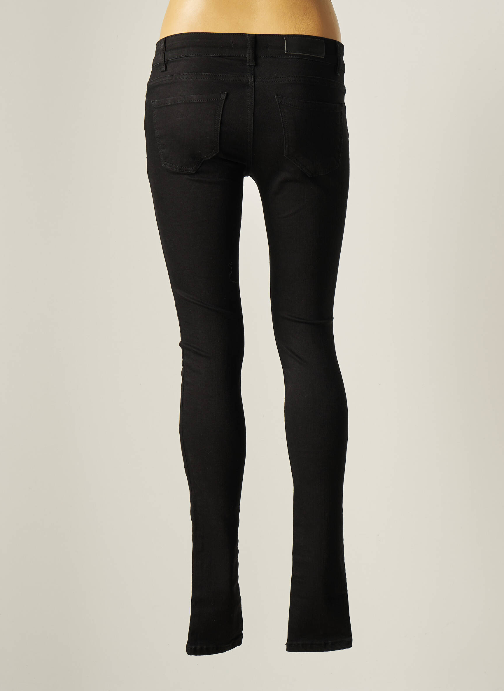 Nikkie Jeans Coupe Slim Femme couleur noir