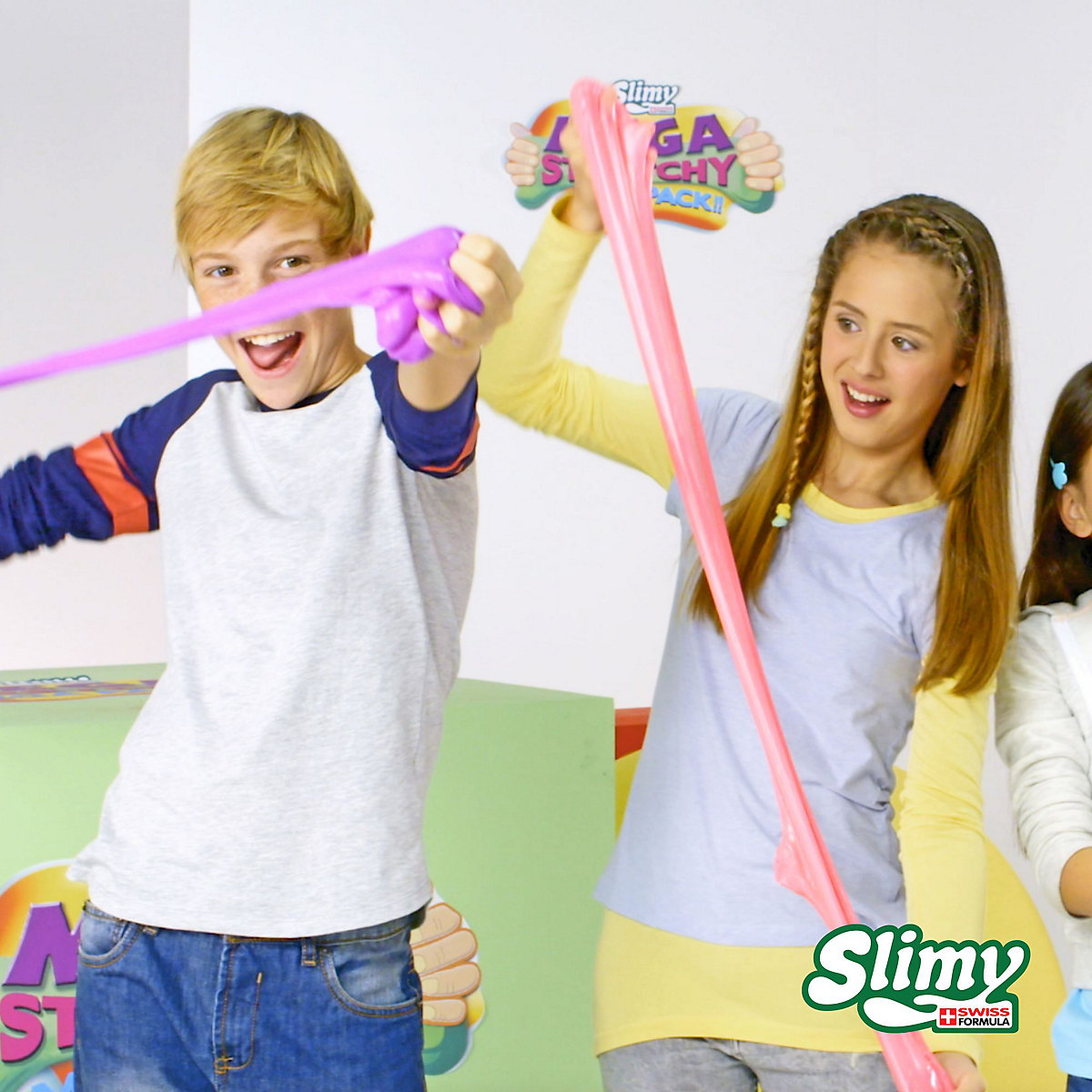 Original SLIMY® Mega Stretchy 500g - extrem dehnbarer Schleim in der Geschenkbox
