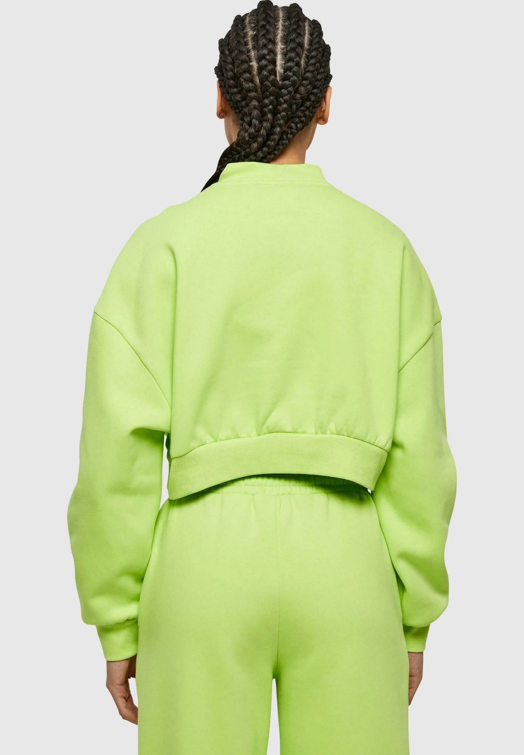 Sudadera Urban Classics con cuello en V recortado