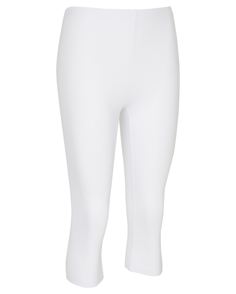Weiße Leggings