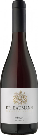 2019 Merlot trocken - Weingut Dr. Baumann