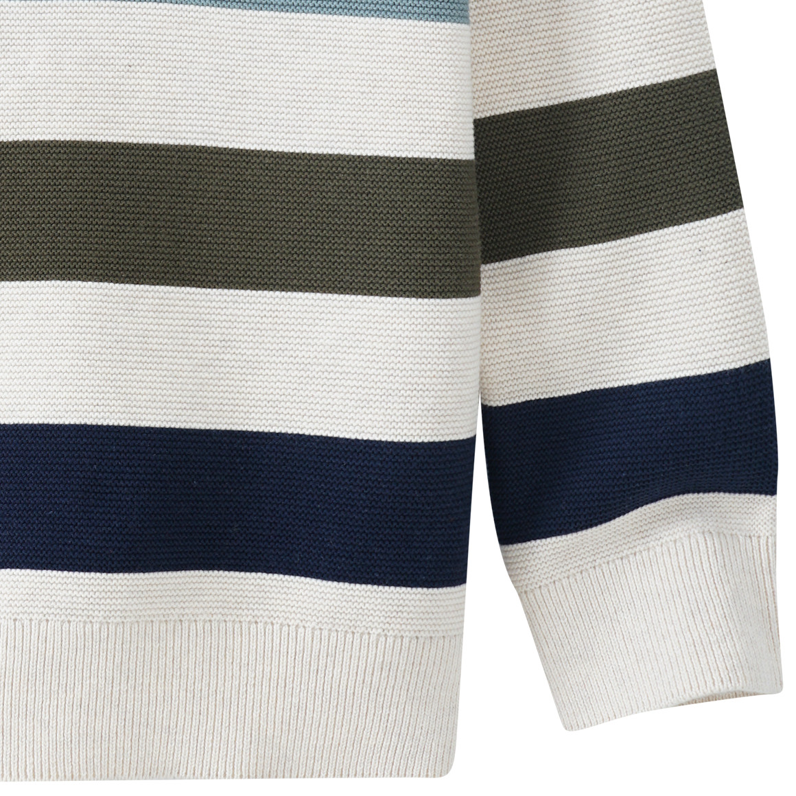 Jungen Strickpullover gestreift