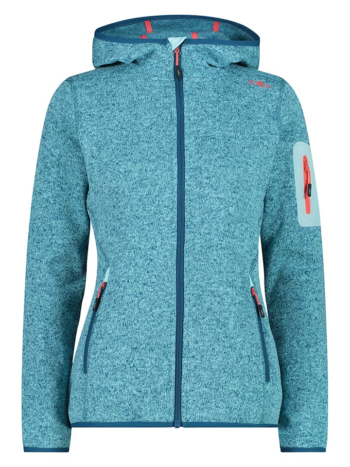 CMP Fleecejacke in Türkis günstig kaufen