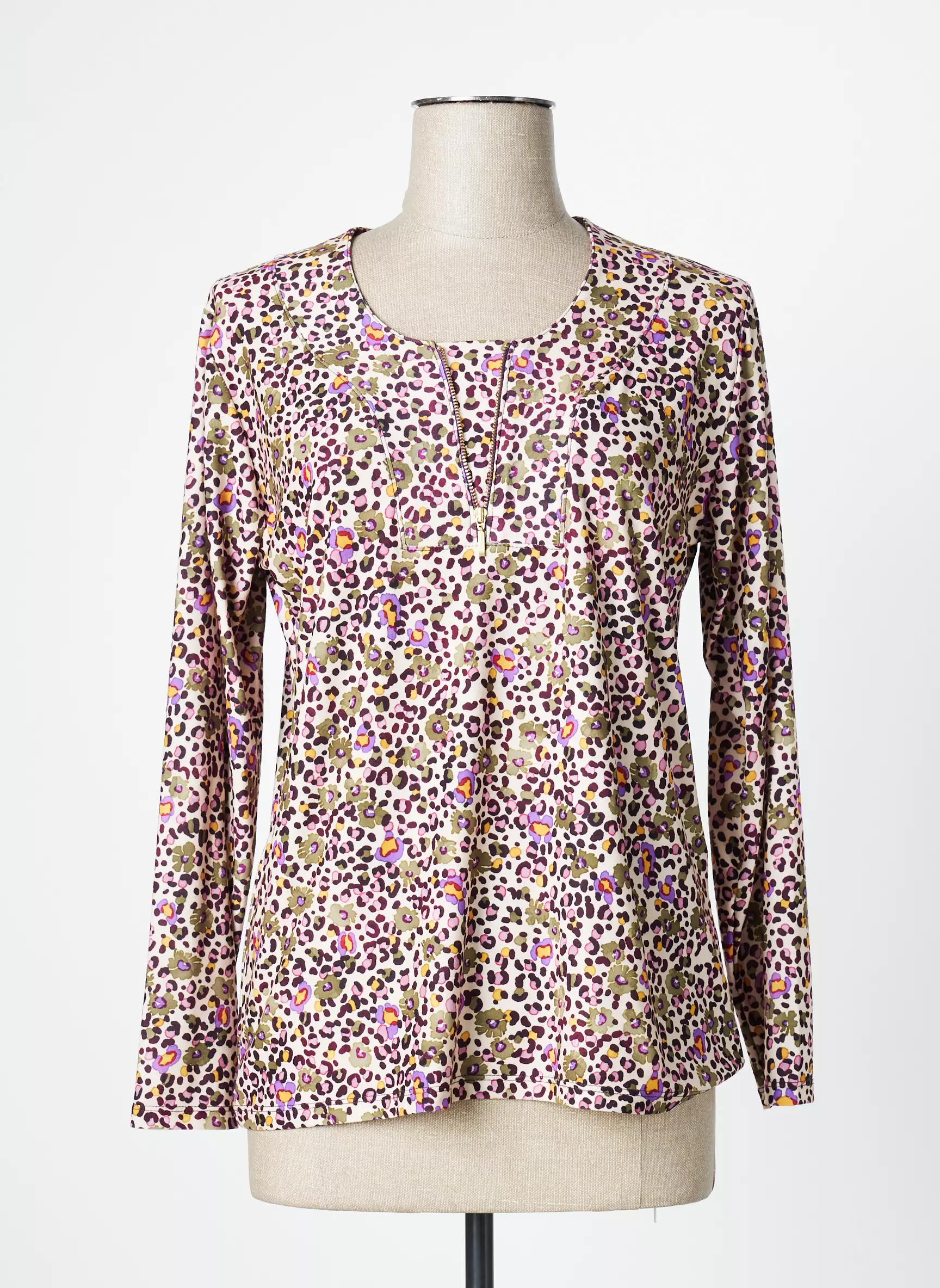 Unica Plus Tshirts Femme couleur beige