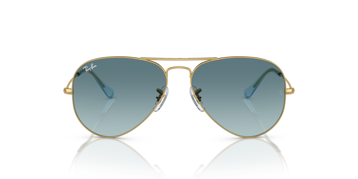 AVIATOR GRADIENT - Albastru auriu strălucitor