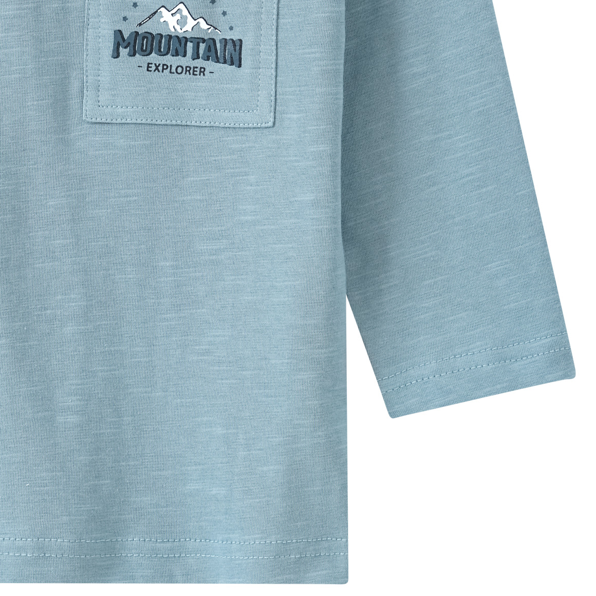 Jungen Langarmshirt mit Brusttasche