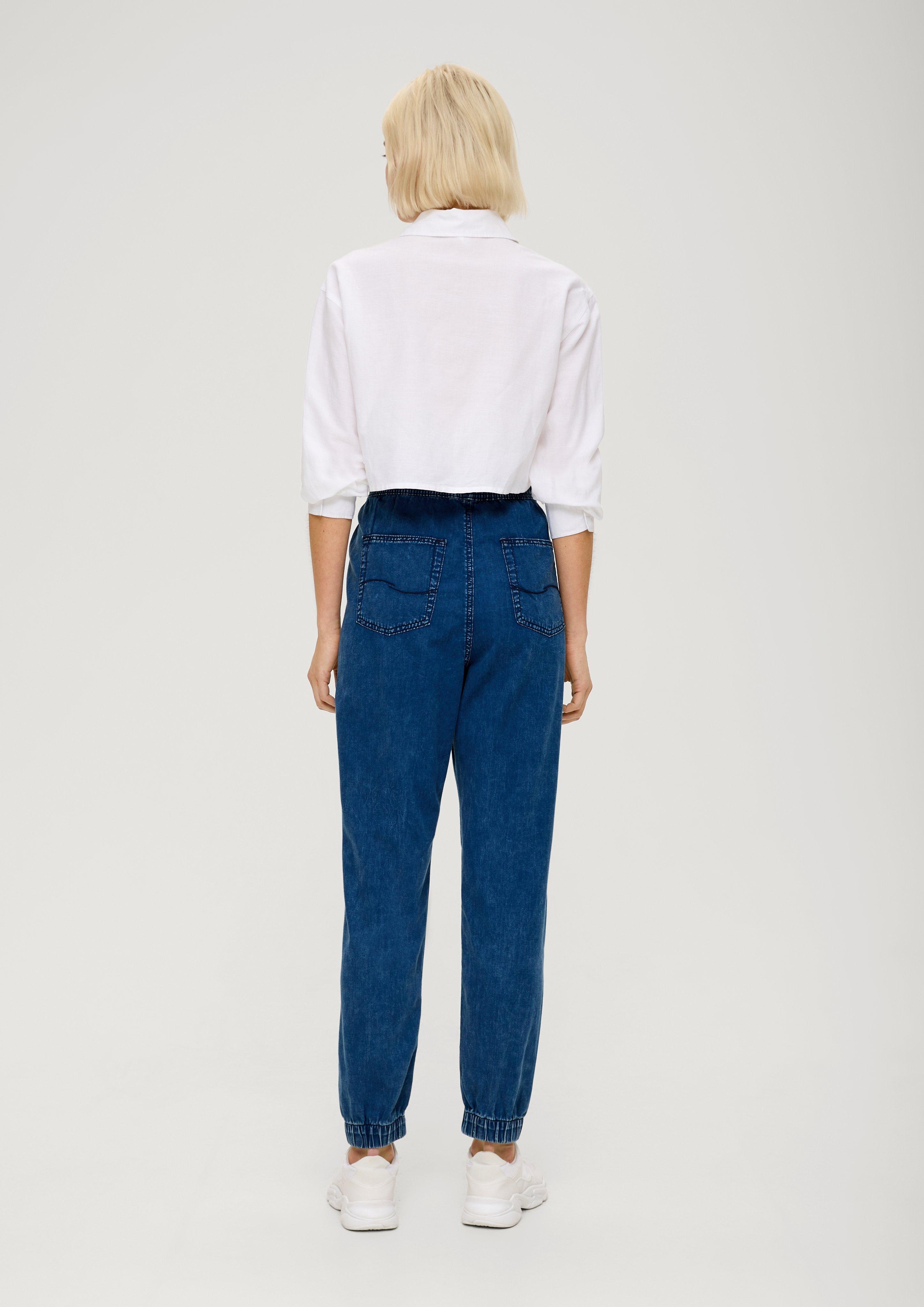 Ankle-Jeans / Relaxed Fit / High Rise / Semi Wide Leg  2131224-59Y2