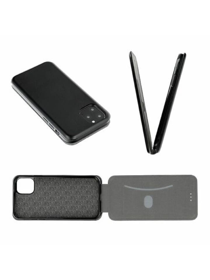 COFI 1453 Klapphülle Handyhülle Flip Cover kompatibel mit Samsung Galaxy in Schwarz günstig kaufen S