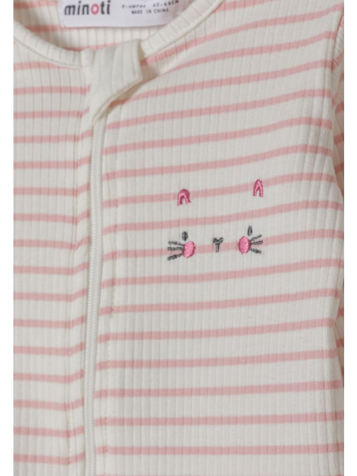 Minoti 3er. Set: Strampler 21babyrib1 in hellpink günstig kaufen 50