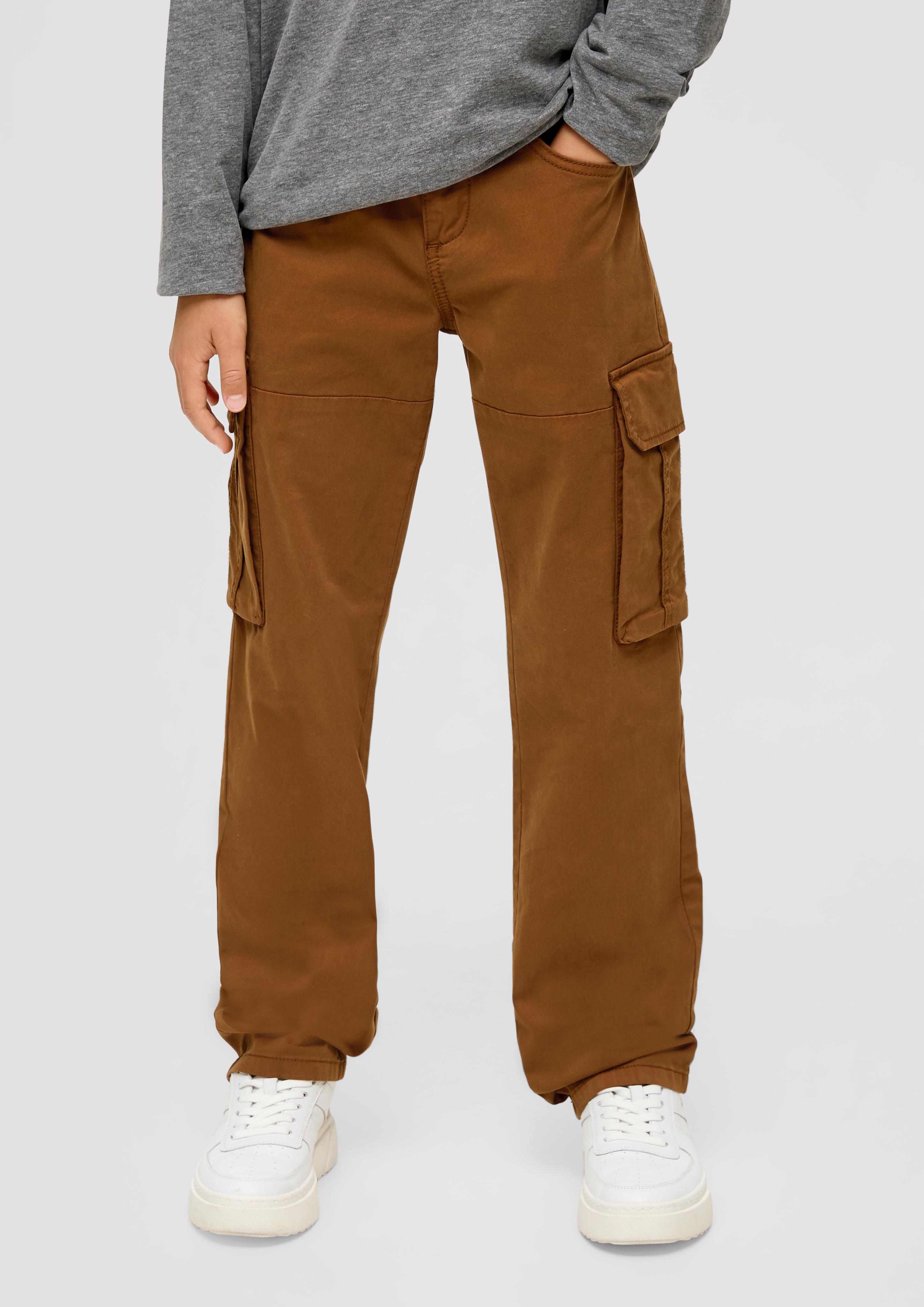 Pete: Twill-Hose mit Cargotaschen  2132243-8743