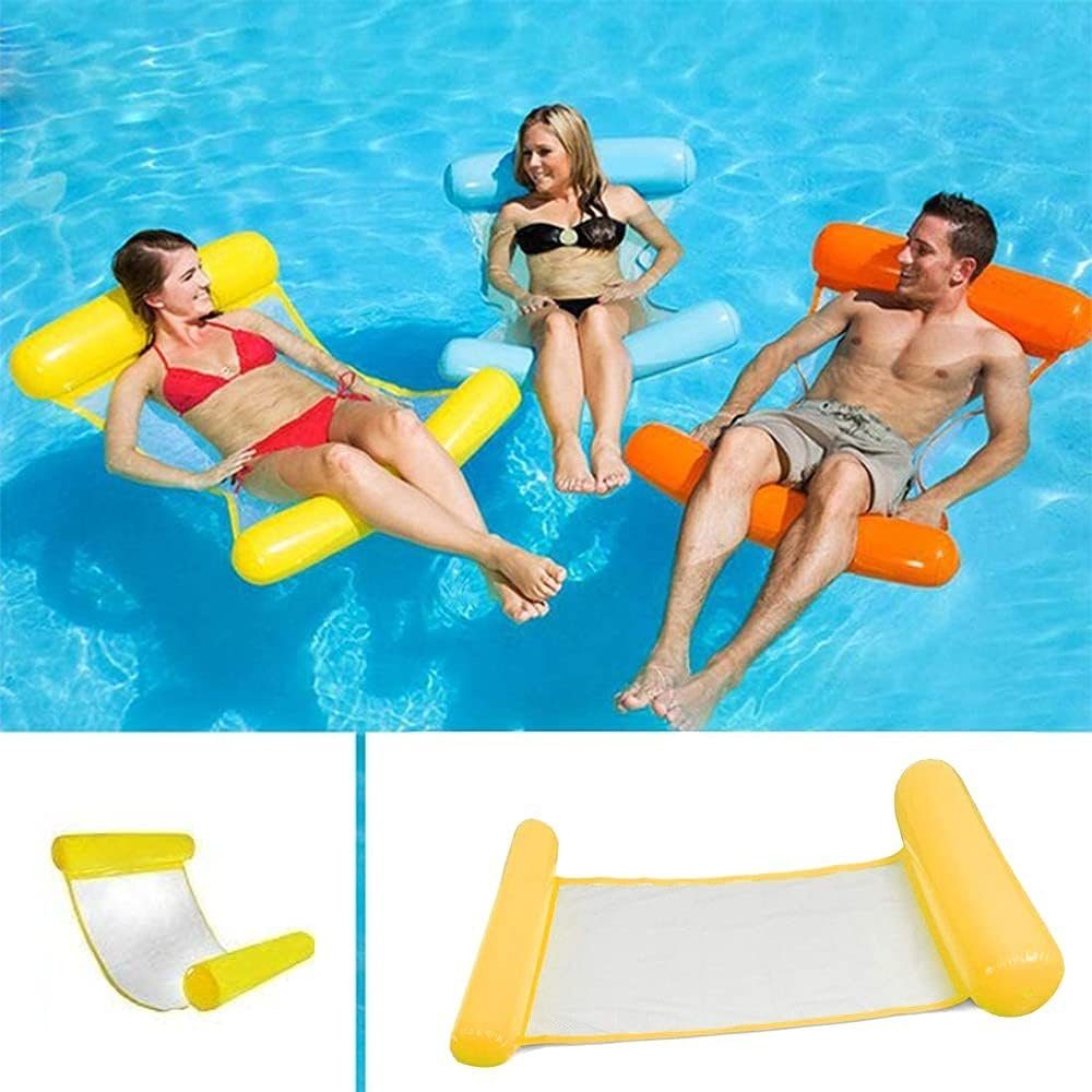 Einemgeld Luftsessel Wasserhängematte, Luftmatratze Pool, Pool Wasserhängematte