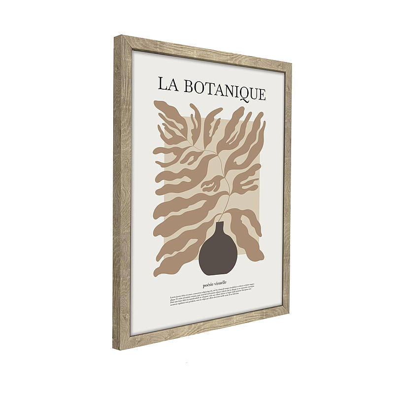 Home Fotoramme 30x40 cm natur Botanisk