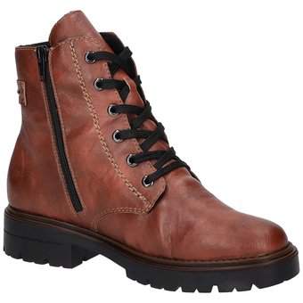 Rieker Schnürstiefelette in braun